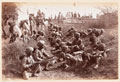 Soldiers of the 14th (The Ferozepore) Regiment of Bengal Native Infantry training at Panipal, 1883 (c)