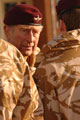 The Prince of Wales at a medal presentation ceremony for the Parachute Regiment, Merville Barracks, Colchester, 2008