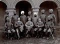 Group photograph with Colonel Sir Charles John Melliss, 53rd Sikhs (Frontier Force), India, 1910 (c)
