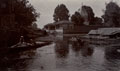 River scene, India, 1910 (c).