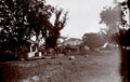 House and outbuildings, India, 1910 (c)