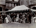 Group photograph including Colonel Sir Charles J Melliss VC, 1910 (c)