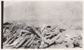 Funeral pyre for victims of the earthquake in Quetta in 1935