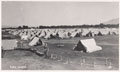 Refugee camp set up on a racecourse after the earthquake in Quetta in 1935
