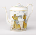 Coffee pot with lid, 'La Grande Guerre', 1919 (c)