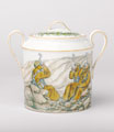 Sugar bowl with lid, 'La Grande Guerre', 1919 (c)