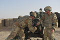 L118 105 mm light gun, 7th Parachute Regiment Royal Horse Artillery, near Gereshk, Afghanistan, 2011