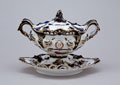Gravy tureen and dessert plate stand, 9th Regiment (Madras) Native Infantry, 1824 (c)