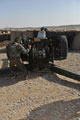 Afghan National Army D30 122 mm howitzer near Gereshk, Afghanistan, 2011
