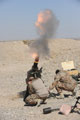 Danish mortar team near Gereshk, Afghanistan, 2011