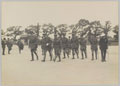King George V inspecting Royal Military Academy Woolwich, 1918