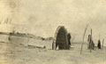 Arched reed huts, Mesopotamia, 1915 (c)