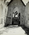 'Kohat Frontier Force Memorial Chapel after a fire, January, 1938'