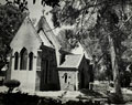 'Kohat Frontier Force Memorial Chapel after a fire, January, 1938'