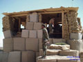 Sangar, Forward Operating Base Robinson, Sangin, Helmand, Afghanistan, 2006