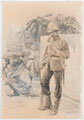 'His New Years Day in Ashanti - His first letter from home', 1874