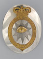 Shoulder belt plate, De Roll's Swiss Regiment of Infantry, 1803 (c)