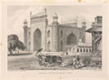 'Entrance to the Taj Mahal, Agra', 1826 (c)