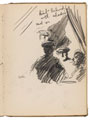 'Tent behind with shadow cast on', 1918 (c)
