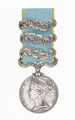 Crimea War Medal 1854-56, with three clasps: Alma, Balaklava; Sebastopol, Sergeant John Taylor, 13th (Light) Dragoons