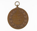 Athletics medal for high jump, Sergeant L A Hayden, 1st Battalion, The Buffs Regiment, 1919
