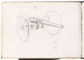 Sketch of a field gun, no date