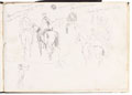 Sketches of the 12th Lancers and Horse Artillery, 1890