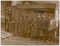 Home Secretary Winston Churchill at Sidney Street, 1911