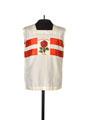 Sports shirt worn at the British Empire Games by Reginald Taylor, 1934