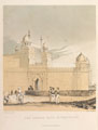 'The Lahore Gate of the Palace', Delhi, Indian Mutiny, 1857