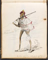 'The Bandit Syce. Prepared for a 50 mile run and with his week's provisions', 1859 (c)