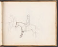 Mounted soldiers, India, 1858