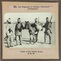 '2nd Regiment of Infantry (Hydrabad Contingent)', lantern slide, 1897