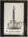 Regimental silver centrepiece, Suffolk Royal Garrison Artillery (Militia), glass, negative, 1905 (c)