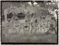 Officers of the Suffolk Royal Garrison Artillery (Militia), glass negative, 1905 (c)