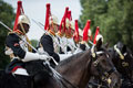 Members of the Household Cavalry Mounted Regiment, Horse Guards, London, 2016