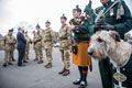 1st Battalion The Royal Irish are presented shamrocks by Defence Secretary Sir Michael Fallon, Infantry Battle School, Brecon, 2017