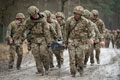 Soldiers from 5th Battalion The Rifles training in the Sennelager Training Area in Germany, 2017