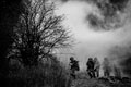 Soldiers of 3rd Battalion The Royal Welsh, Exercise WESSEX STORM, Salisbury Plain, 2017