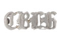 Shoulder title, Central Bengal Light Horse, 1884-1901