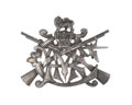 Pugri badge, Calcutta Mounted Volunteer Rifles, 1881-1887