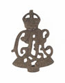Collar badge, Calcutta Light Horse, 1901-1947