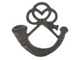 Pouch badge, Darjeeling Volunteer Rifle Corps, 1874-1881