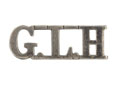 Shoulder title, Gorakhpur Light Horse, 1887-1904