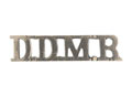 Shoulder title, Dehra Dun Mounted Rifles, 1909-1917