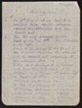 Three page manuscript operation order for the attack of 167th Infantry Brigade on Polygon Wood, 16 August 1917