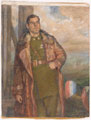 Major Oliver Stewart, MC (formerly 9th Battalion Middlesex Regiment) Royal Flying Corps, 1918 (c).
