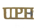 Shoulder title, United Provinces Horse, 1920-1947