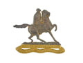 Collar badge, United Provinces Horse, 1904-1947