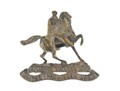 Collar badge, United Provinces Horse, 1904-1947